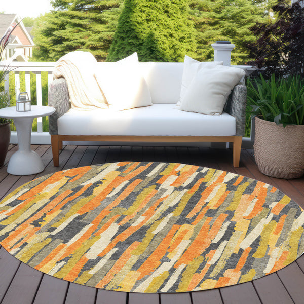 addison chantille acn1317 orange rug