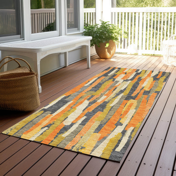 addison chantille acn1317 orange rug