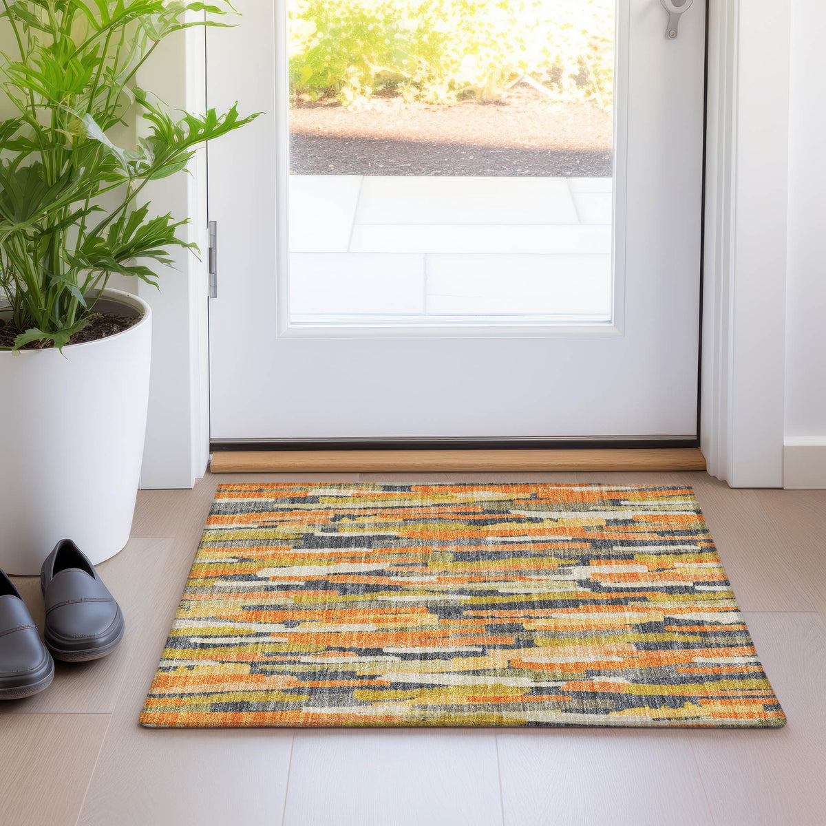 addison chantille acn1317 orange rug