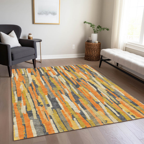 addison chantille acn1317 orange rug