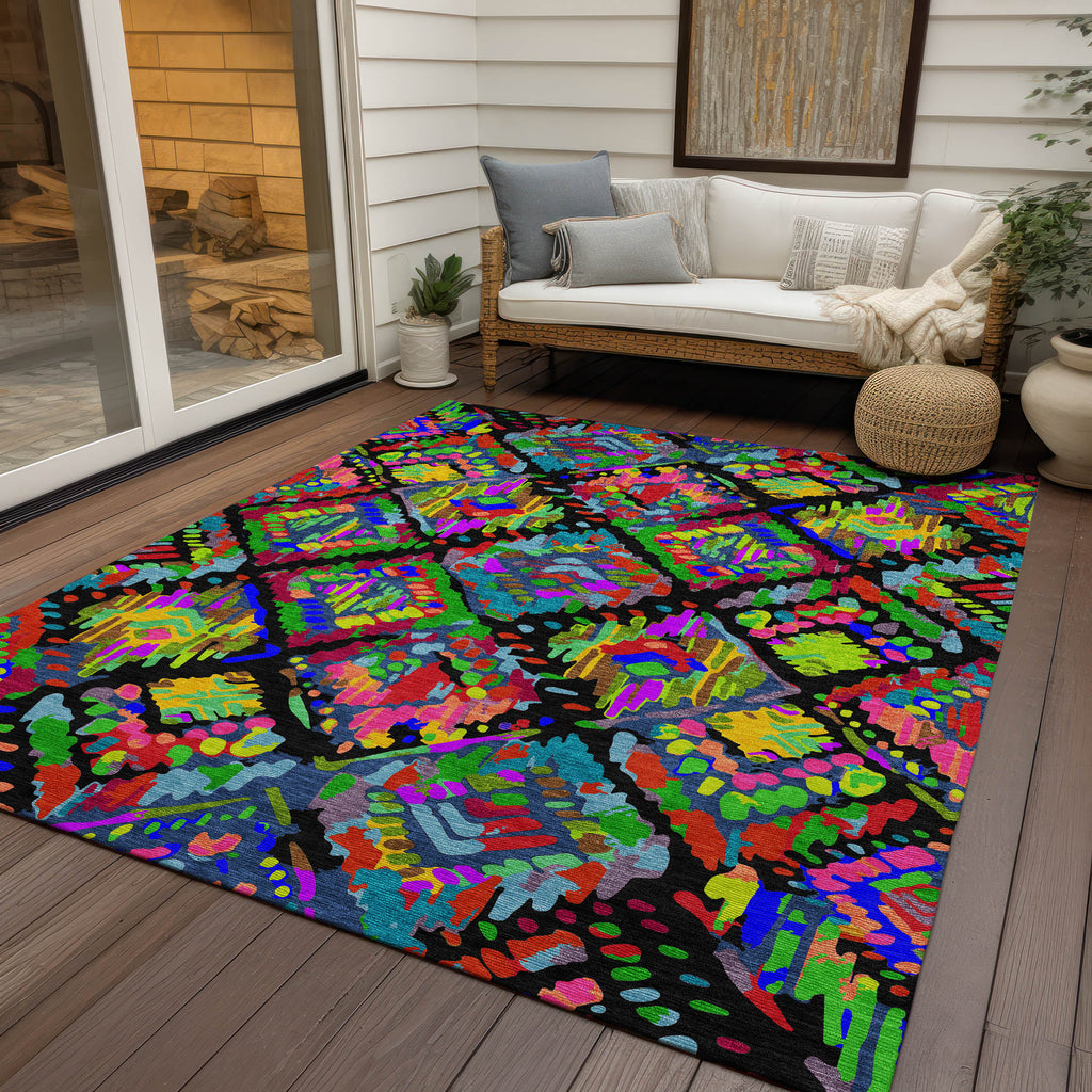addison chantille acn1327 black rug