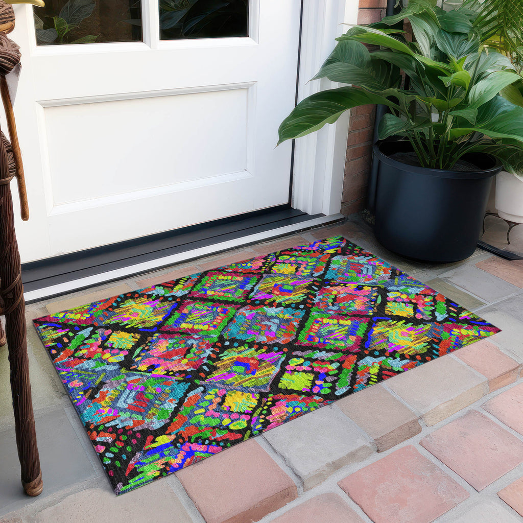 addison chantille acn1327 black rug