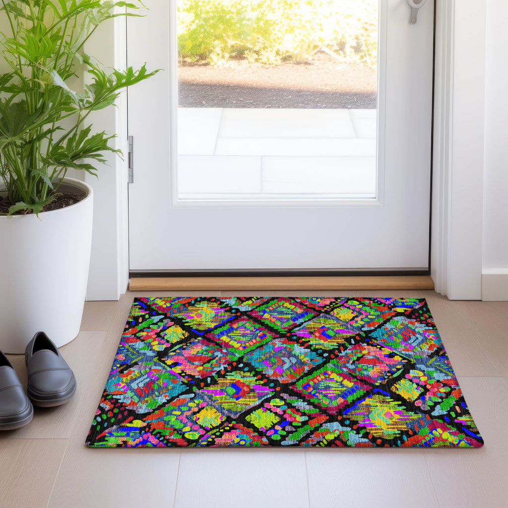 addison chantille acn1327 black rug