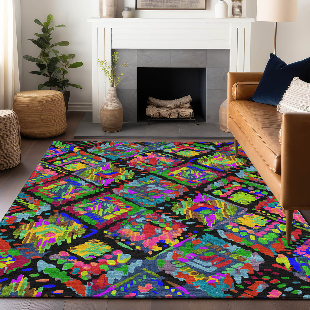 addison chantille acn1327 black rug