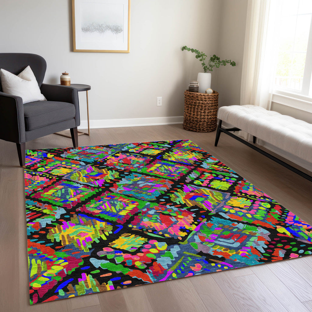 addison chantille acn1327 black rug
