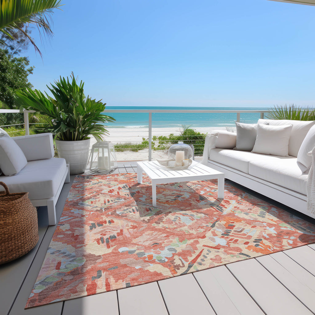 addison chantille acn1328 coral rug