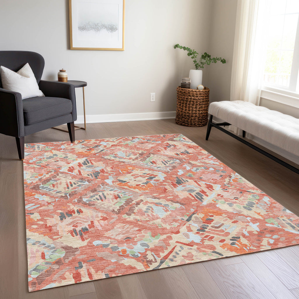 addison chantille acn1328 coral rug