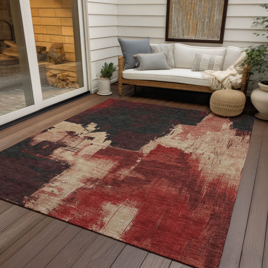 addison chantille acn1333 brick rug