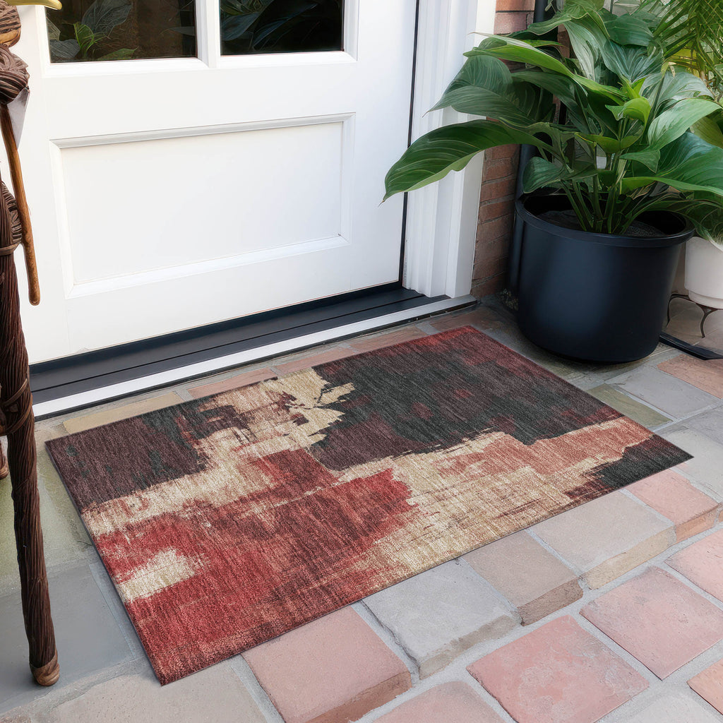 addison chantille acn1333 brick rug