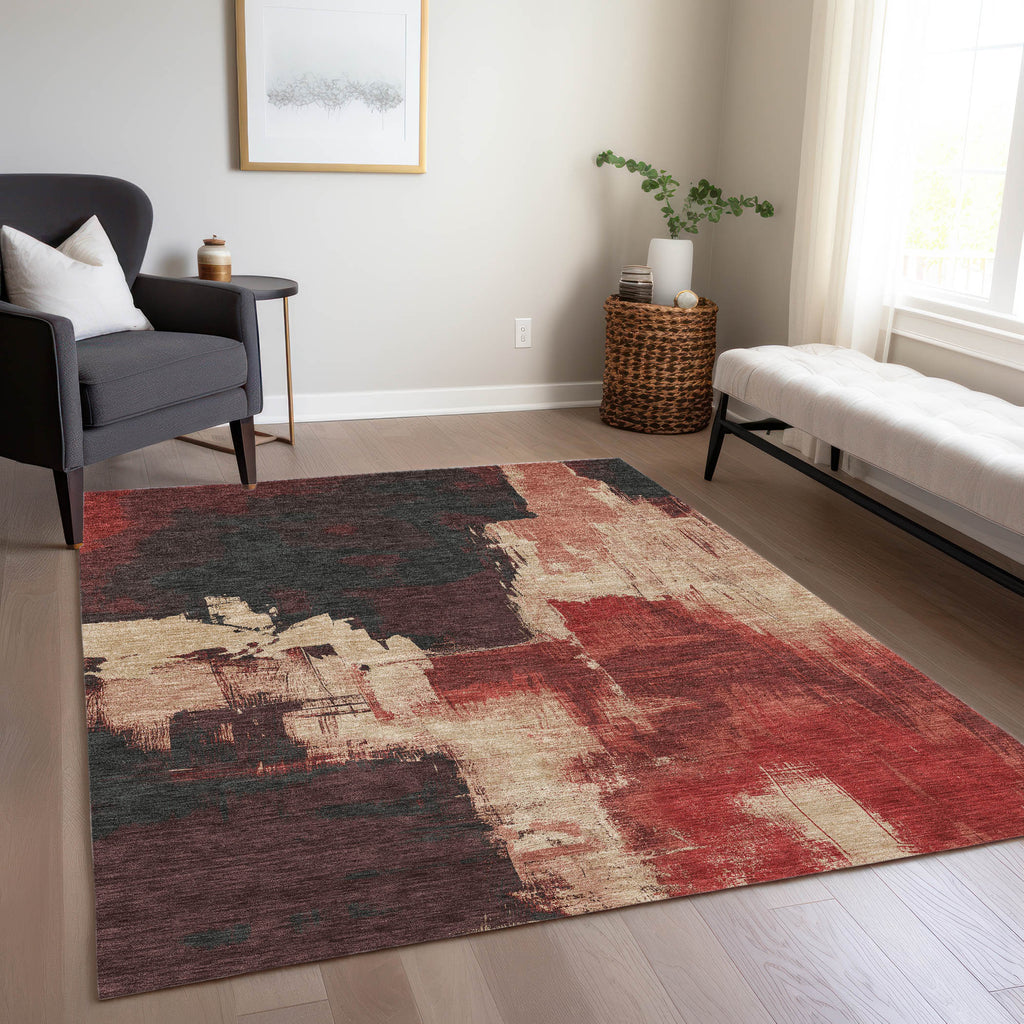addison chantille acn1333 brick rug