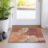 addison chantille acn1335 paprika rug