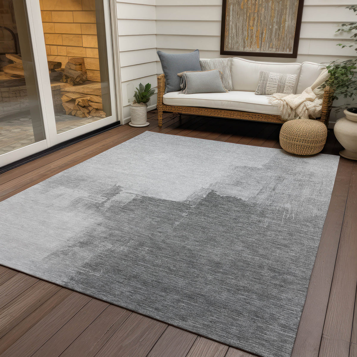 addison chantille acn1337 silver rug