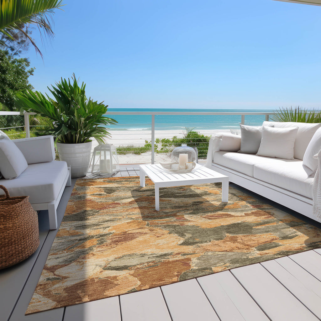 addison chantille acn1345 copper rug