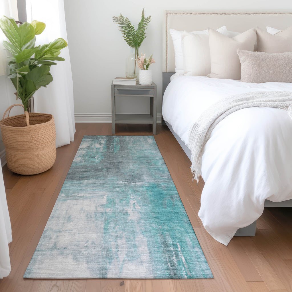addison chantille acn1353 teal rug