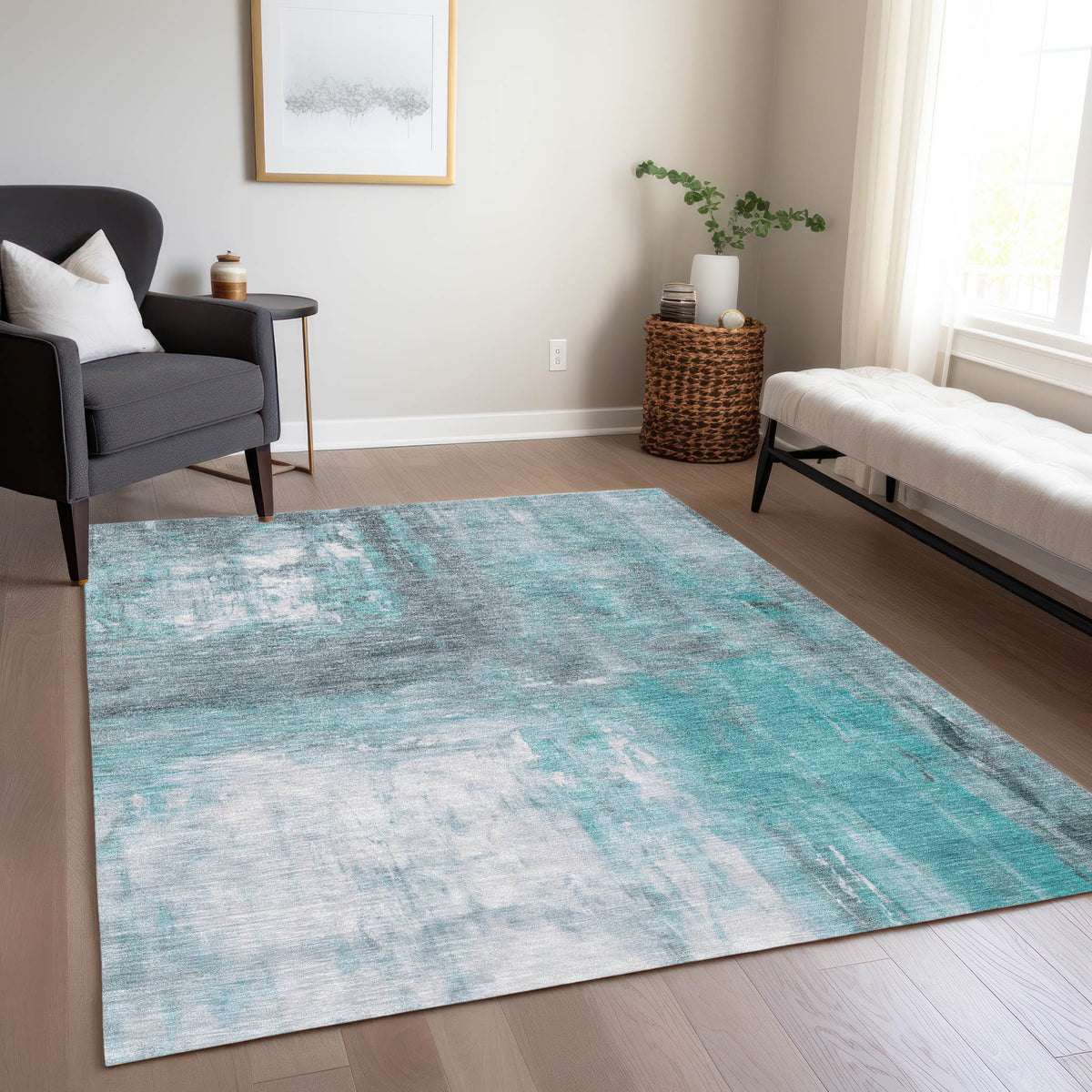addison chantille acn1353 teal rug