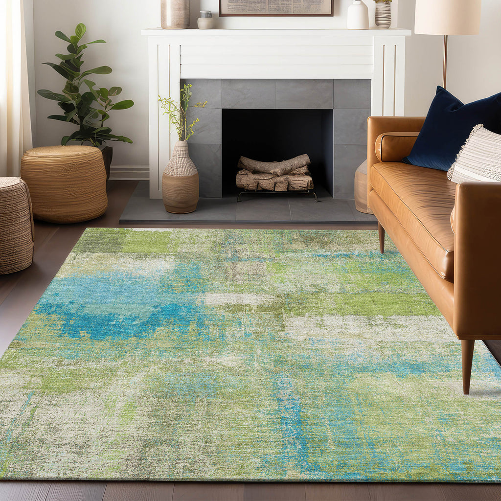 addison chantille acn1356 lime rug