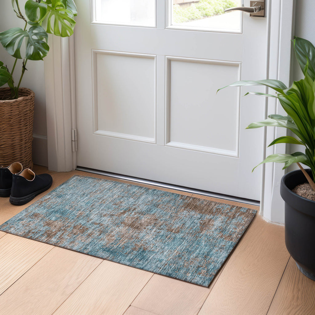 addison chantille acn1362 teal rug