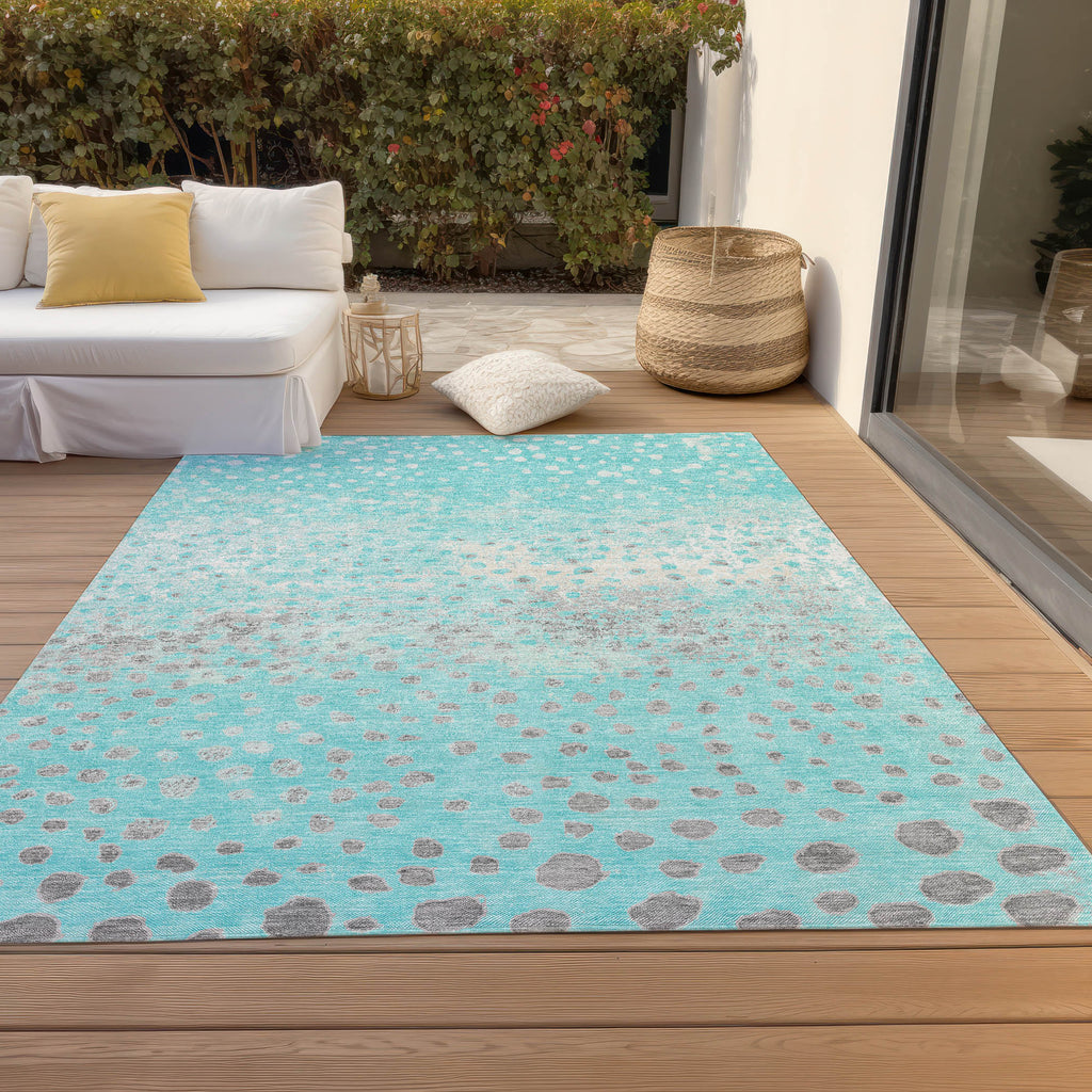addison chantille acn1366 aqua rug