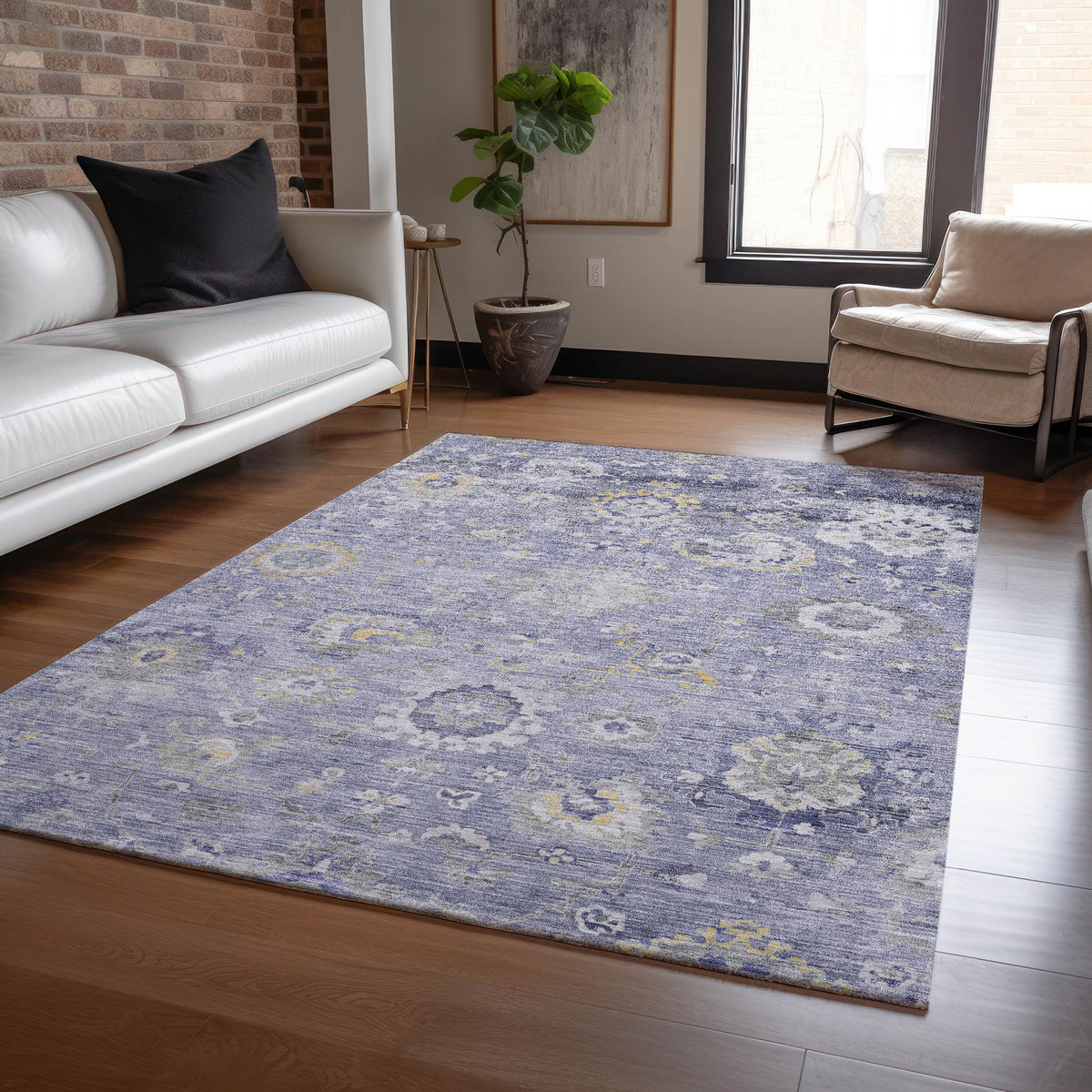addison chantille acn1372 lavender rug