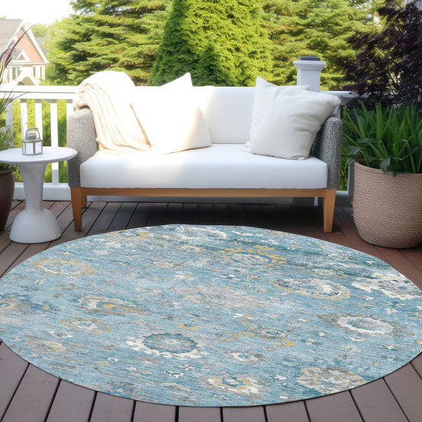 addison chantille acn1373 teal rug