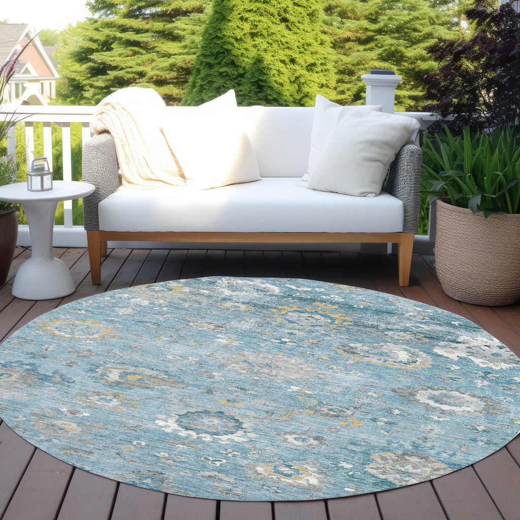 addison chantille acn1373 teal rug