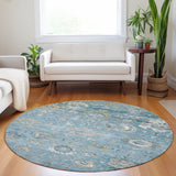 addison chantille acn1373 teal rug