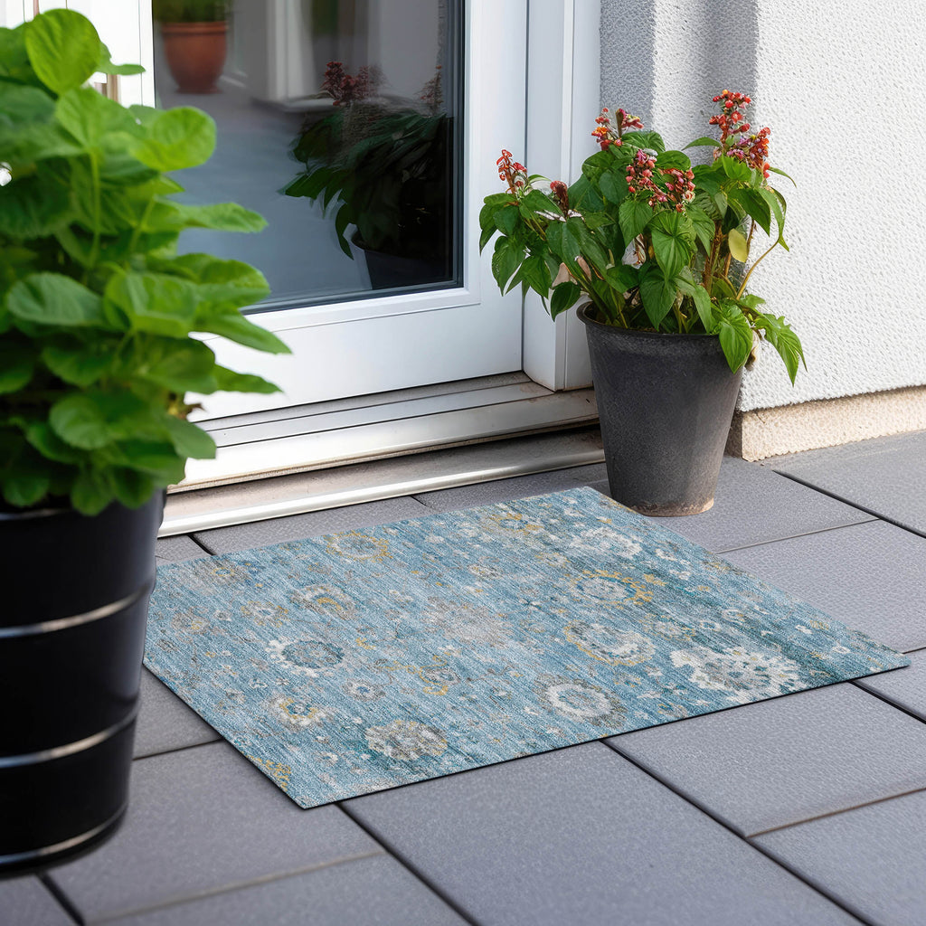 addison chantille acn1373 teal rug