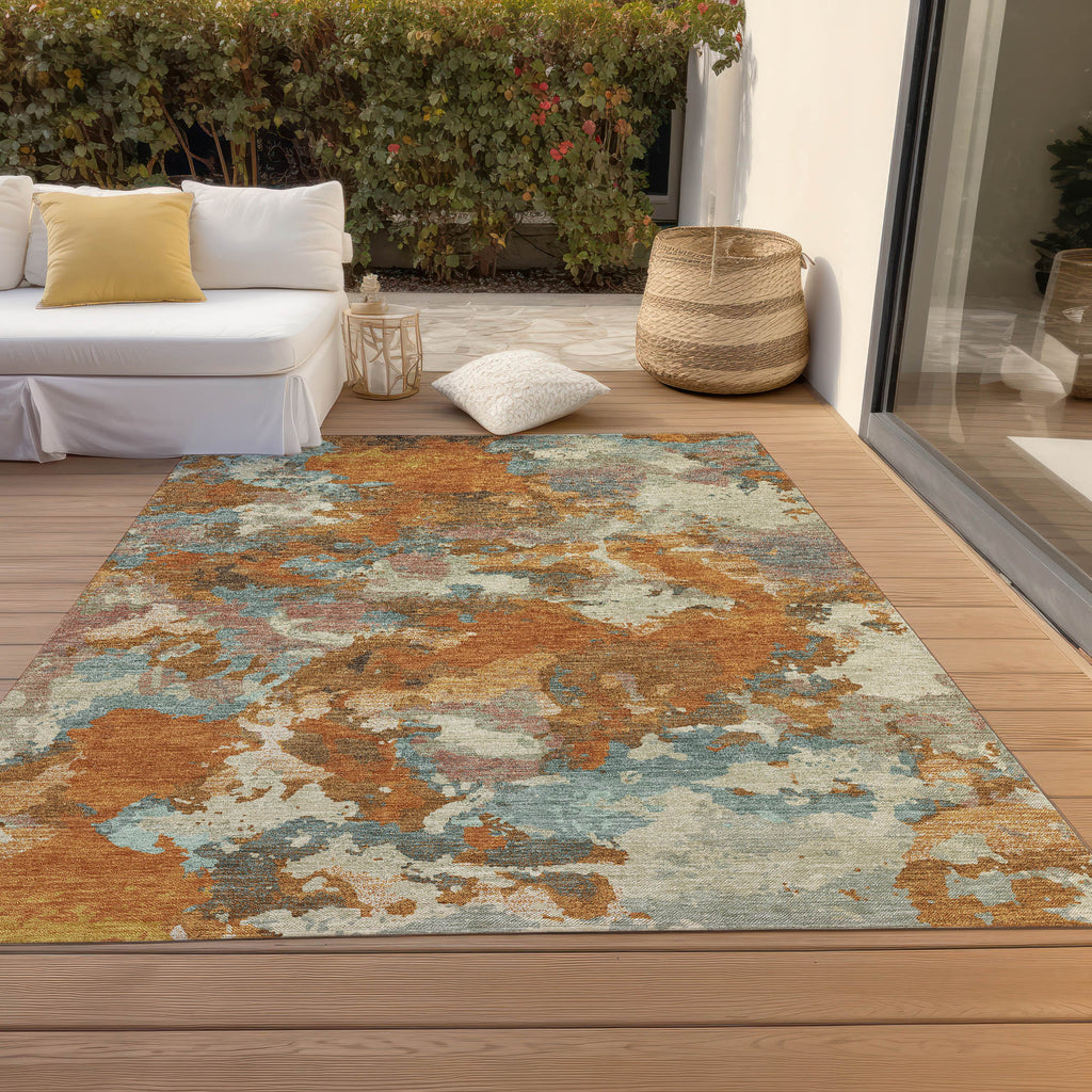 addison chantille acn1385 copper rug