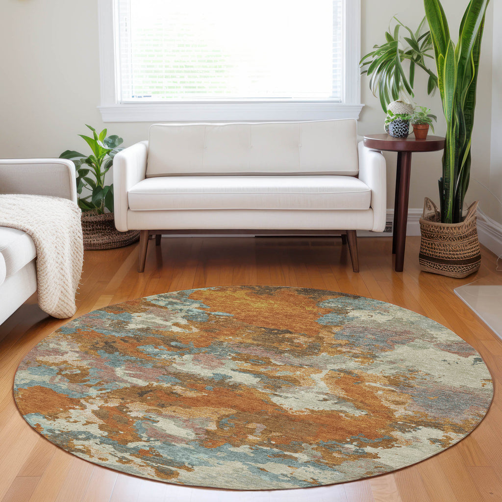 addison chantille acn1385 copper rug