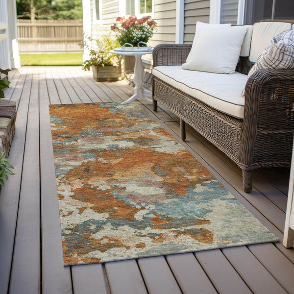 addison chantille acn1385 copper rug