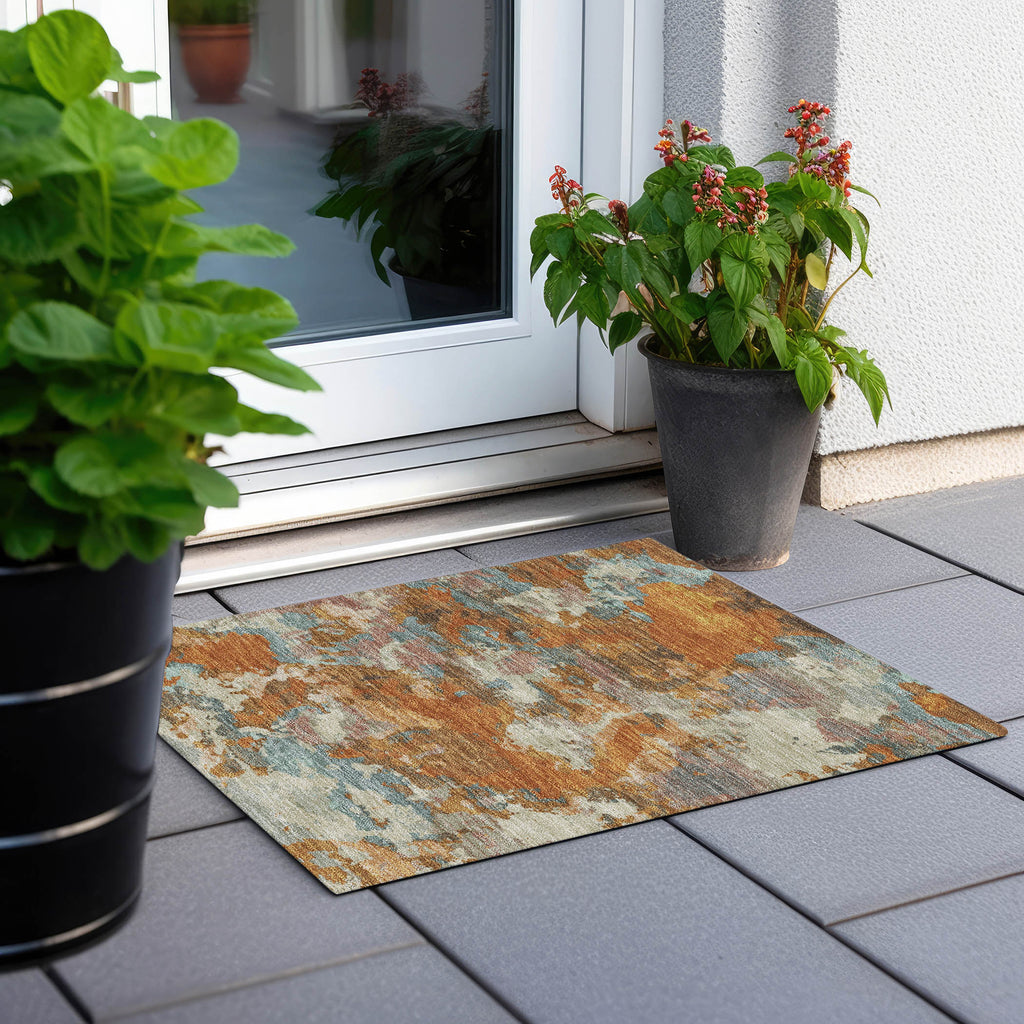 addison chantille acn1385 copper rug