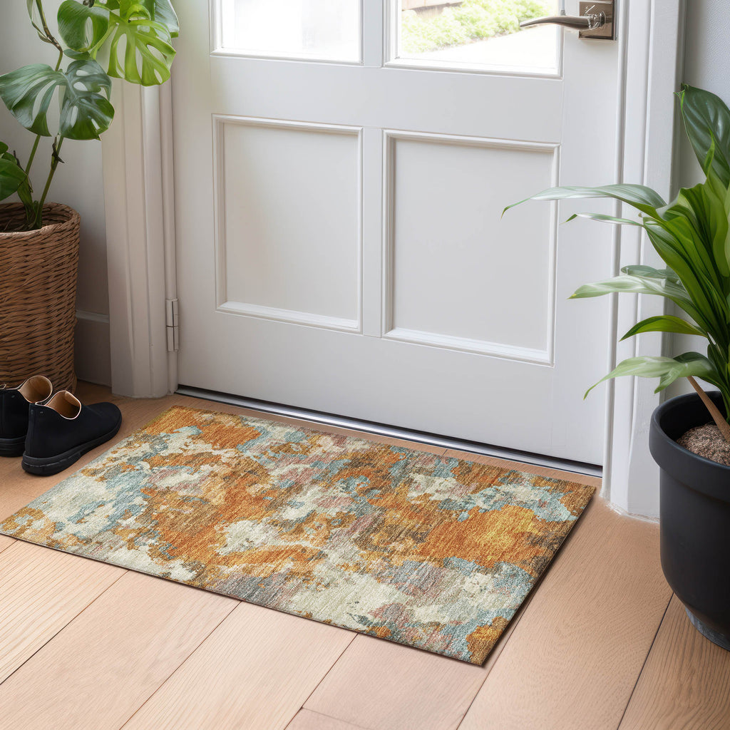 addison chantille acn1385 copper rug