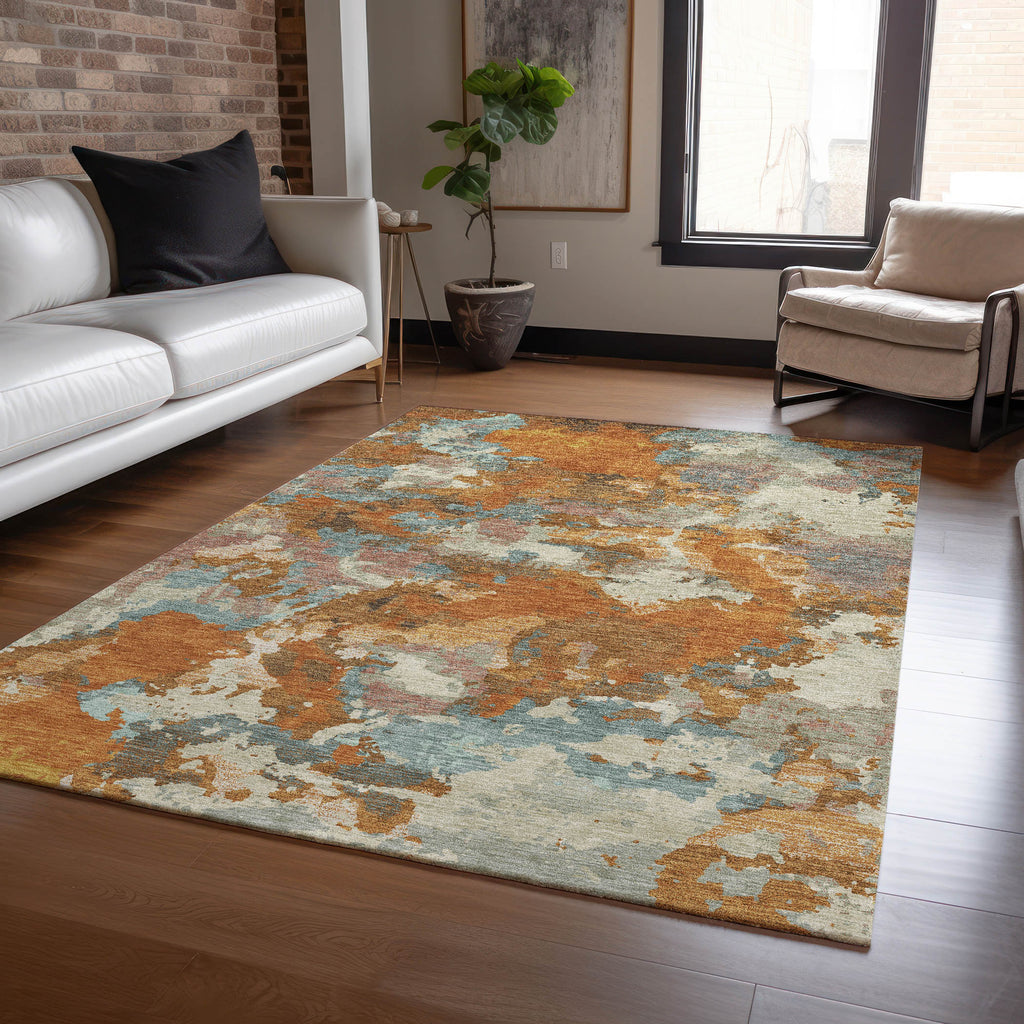 addison chantille acn1385 copper rug