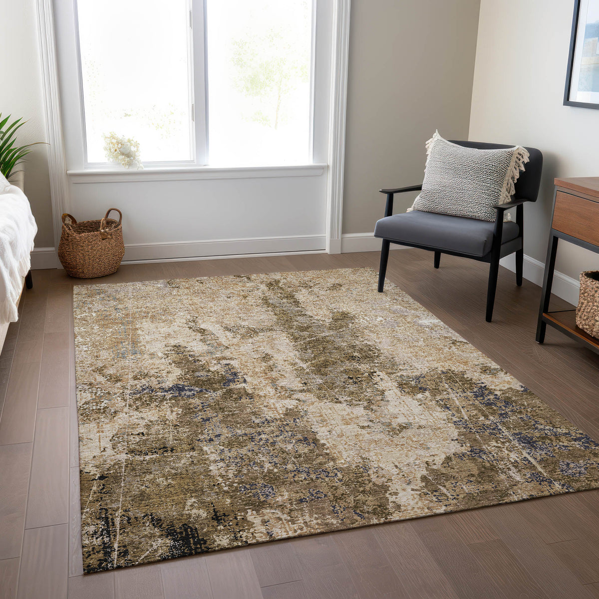 addison chantille acn1390 khaki rug