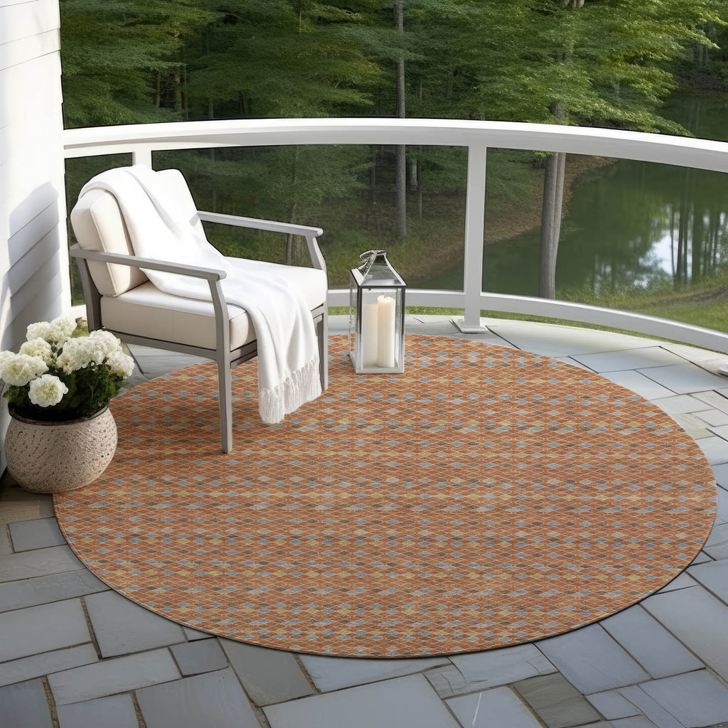 addison chantille acn1416 paprika rug