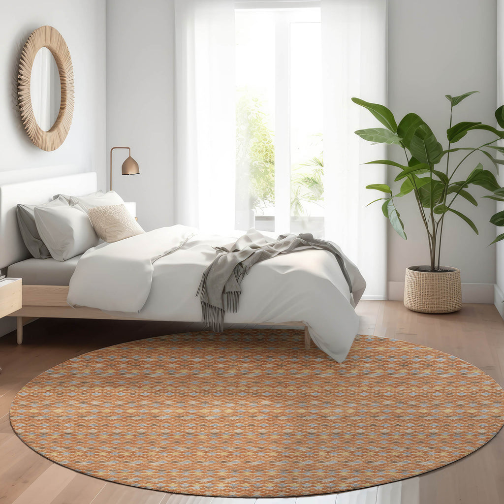 addison chantille acn1416 paprika rug