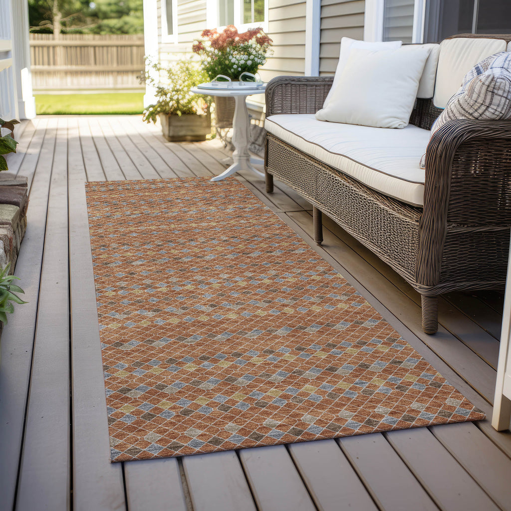 addison chantille acn1416 paprika rug