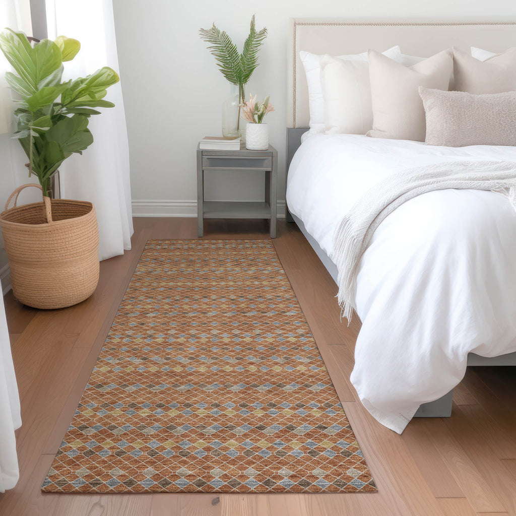 addison chantille acn1416 paprika rug