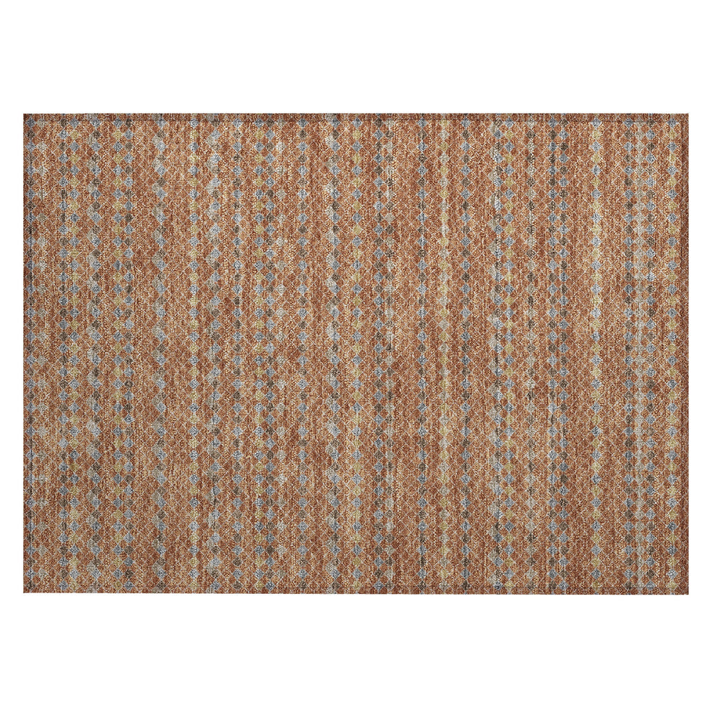 addison chantille acn1416 paprika rug