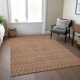 addison chantille acn1416 paprika rug