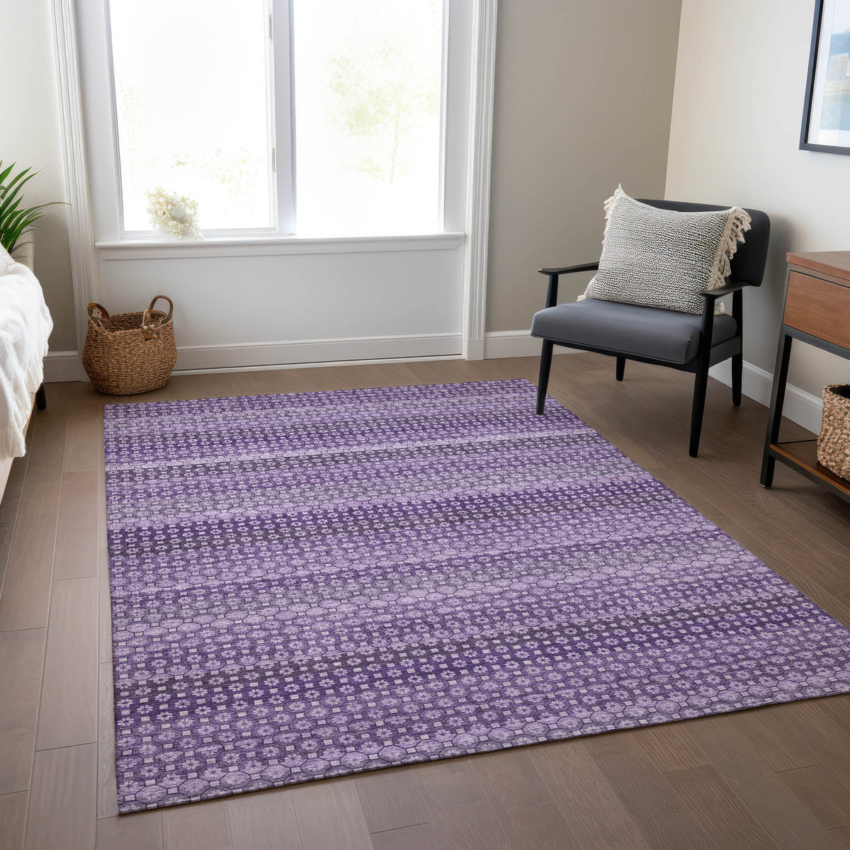 addison chantille acn1423 lavender rug