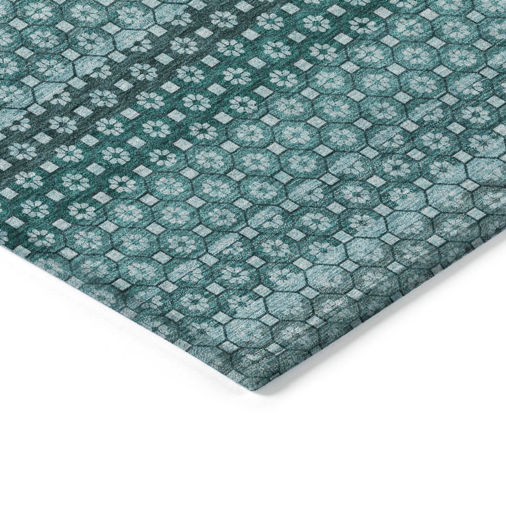 addison chantille acn1425 teal rug