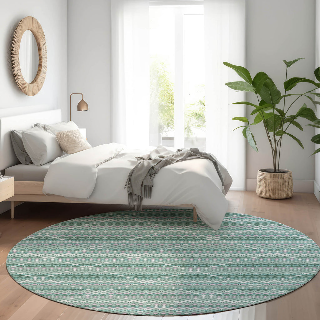 addison chantille acn1440 teal rug