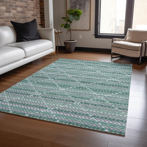 addison chantille acn1440 teal rug