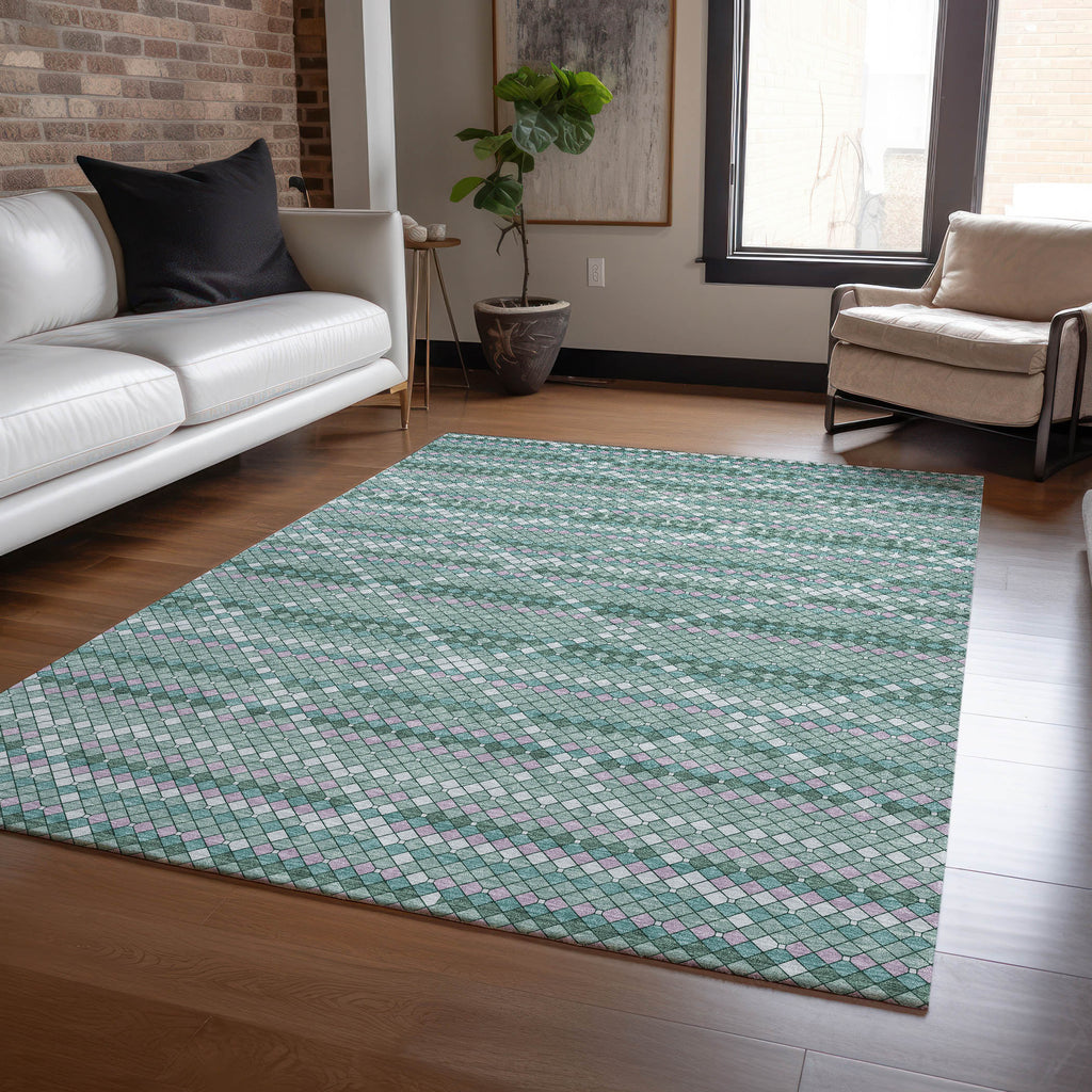 addison chantille acn1440 teal rug