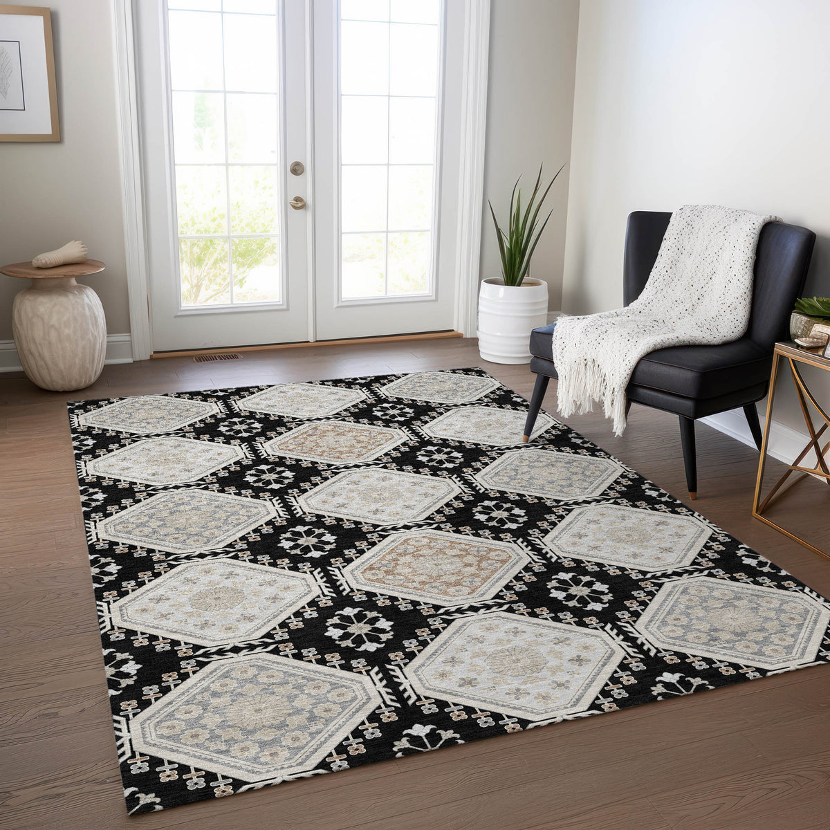 addison chantille acn1443 black rug