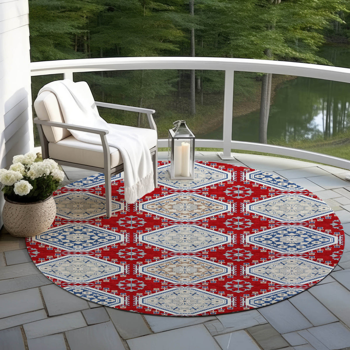 addison chantille acn1448 red rug