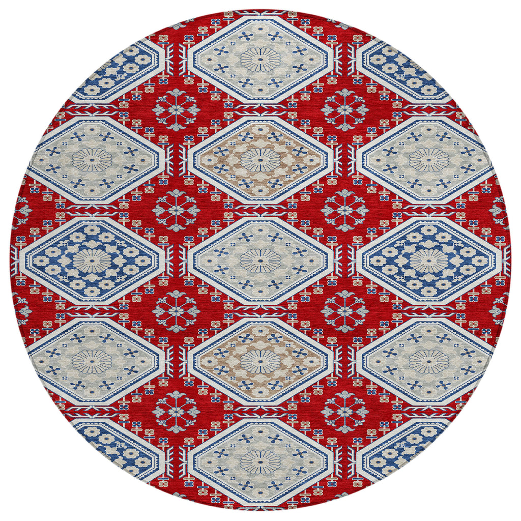 addison chantille acn1448 red rug