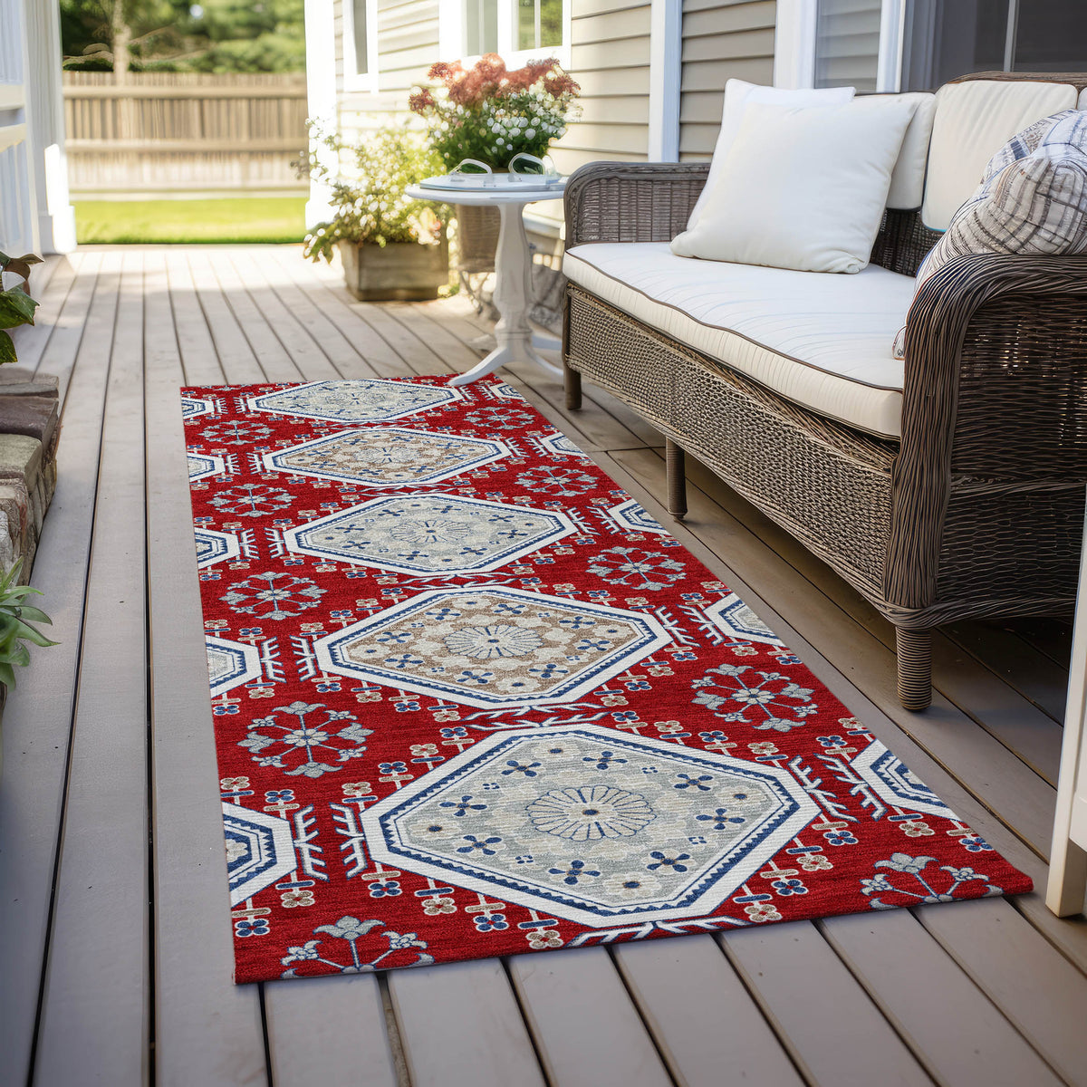 addison chantille acn1448 red rug