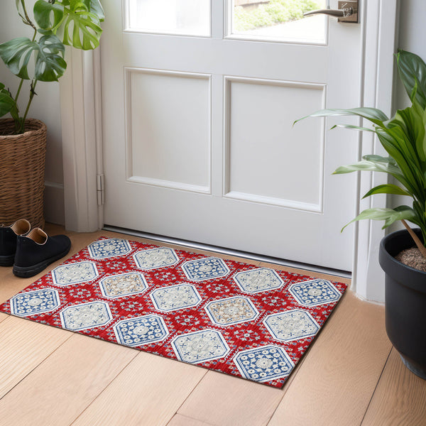 addison chantille acn1448 red rug